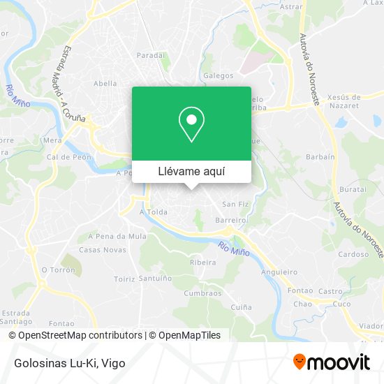 Mapa Golosinas Lu-Ki