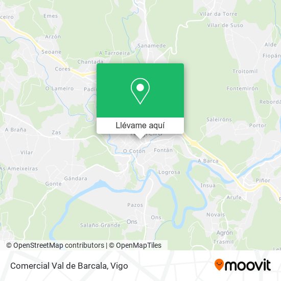 Mapa Comercial Val de Barcala