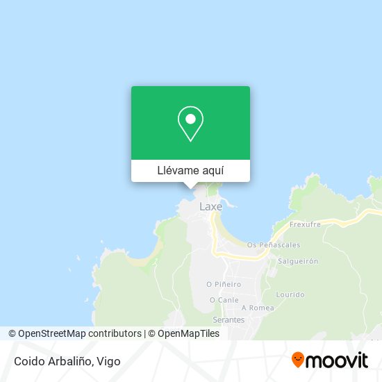 Mapa Coido Arbaliño