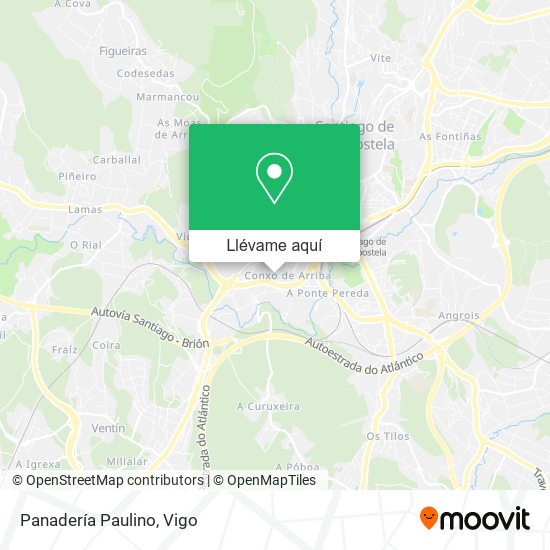 Mapa Panadería Paulino