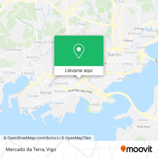 Mapa Mercado da Terra