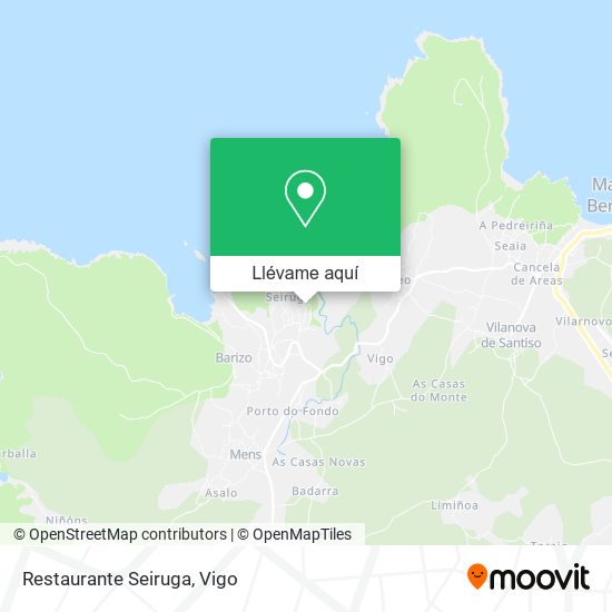 Mapa Restaurante Seiruga