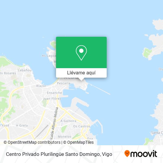 Mapa Centro Privado Plurilingüe Santo Domingo