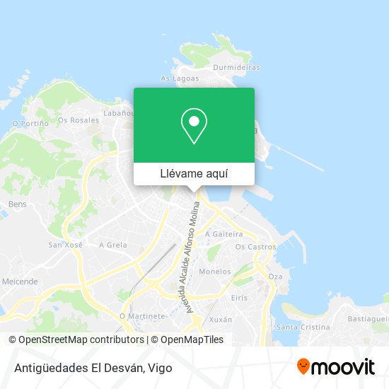 Mapa Antigüedades El Desván