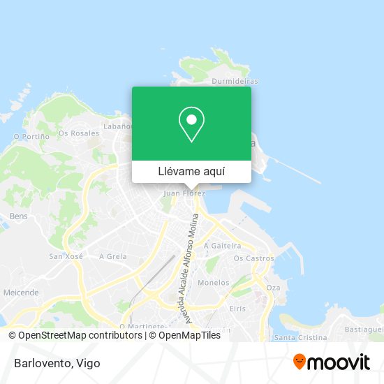 Mapa Barlovento