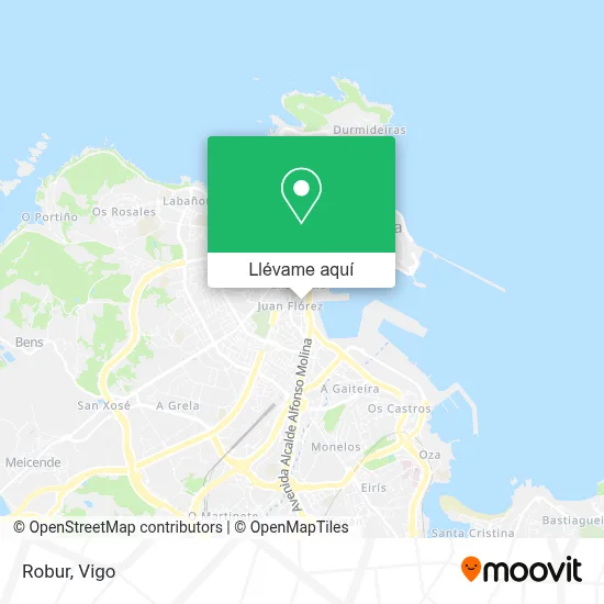 Mapa Robur