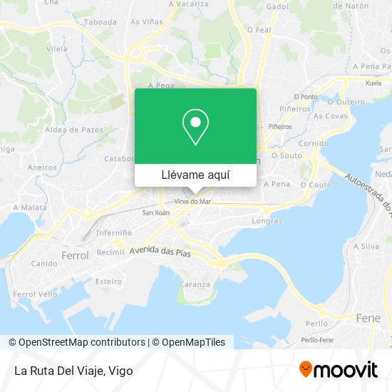 Mapa La Ruta Del Viaje