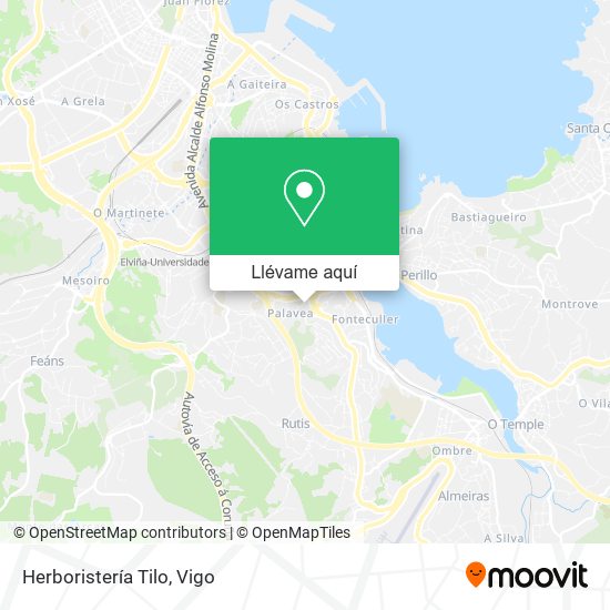 Mapa Herboristería Tilo