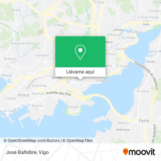 Mapa José Bañobre