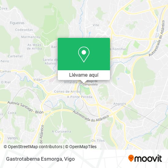 Mapa Gastrotaberna Esmorga