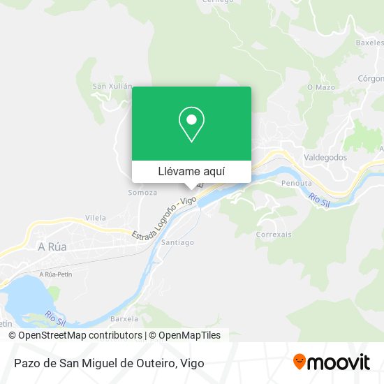 Mapa Pazo de San Miguel de Outeiro