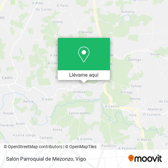 Mapa Salón Parroquial de Mezonzo