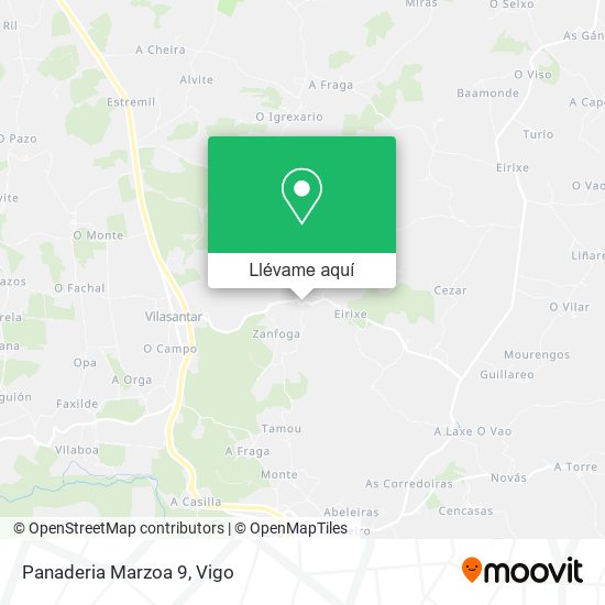 Mapa Panaderia Marzoa 9