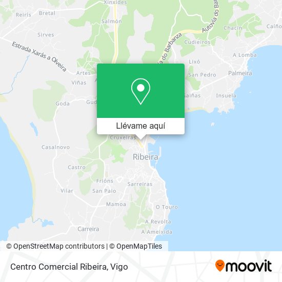 Mapa Centro Comercial Ribeira