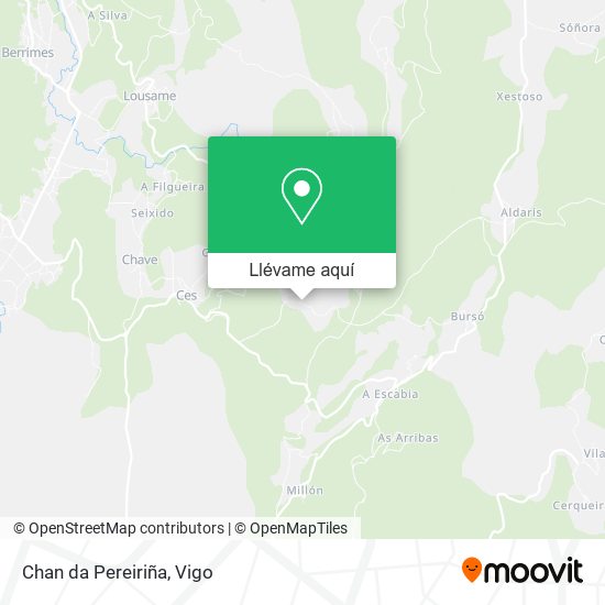 Mapa Chan da Pereiriña