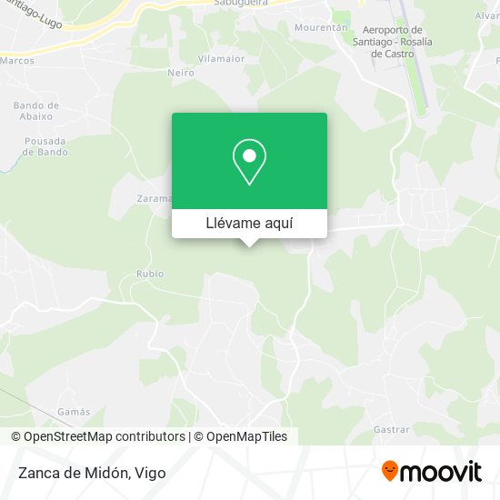 Mapa Zanca de Midón