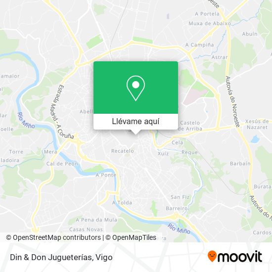 Mapa Din & Don Jugueterías