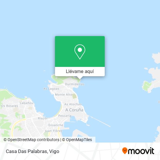 Mapa Casa Das Palabras
