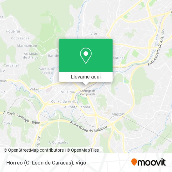 Mapa Hórreo (C. León de Caracas)