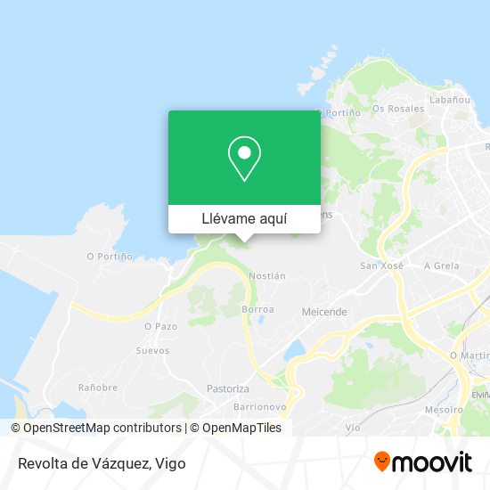 Mapa Revolta de Vázquez