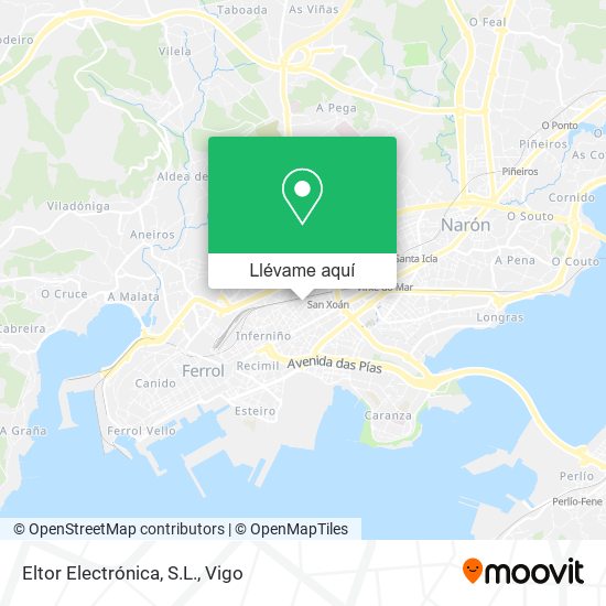 Mapa Eltor Electrónica, S.L.
