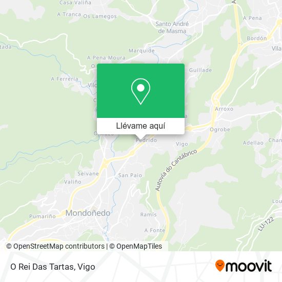 Mapa O Rei Das Tartas