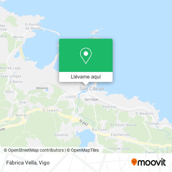Mapa Fábrica Vella
