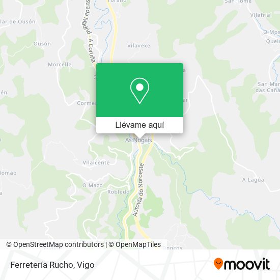 Mapa Ferretería Rucho