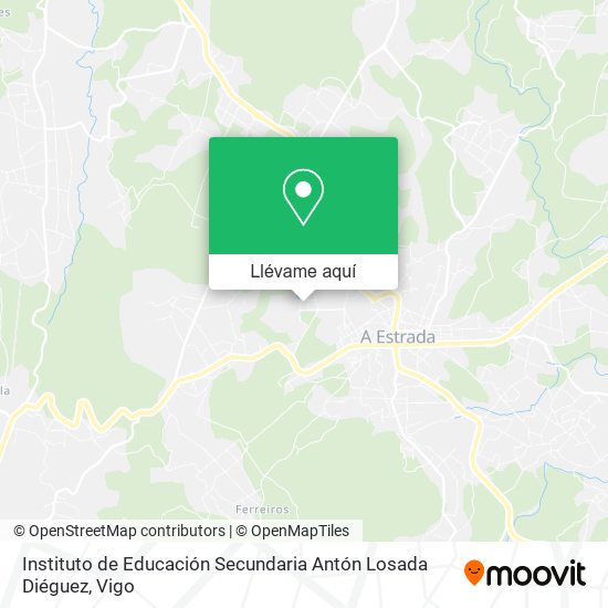 Mapa Instituto de Educación Secundaria Antón Losada Diéguez