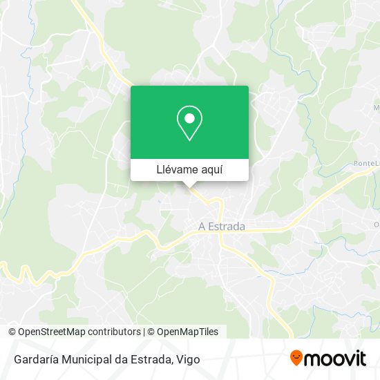 Mapa Gardaría Municipal da Estrada