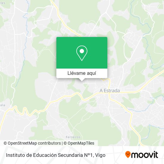 Mapa Instituto de Educación Secundaria Nº1