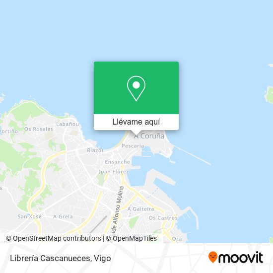 Mapa Librería Cascanueces