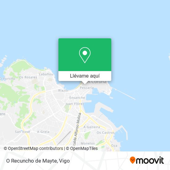 Mapa O Recuncho de Mayte