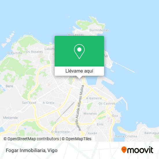 Mapa Fogar Inmobiliaria