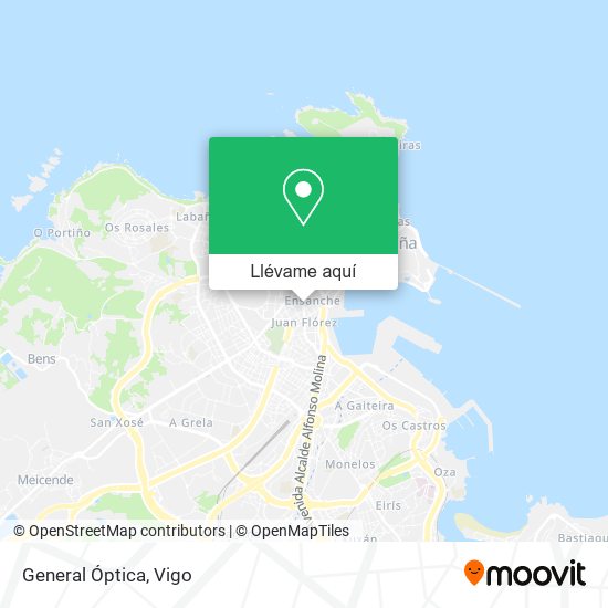 Mapa General Óptica