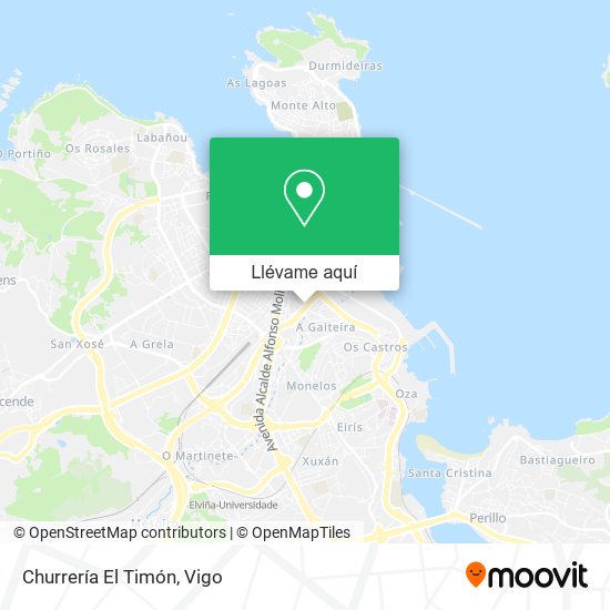 Mapa Churrería El Timón