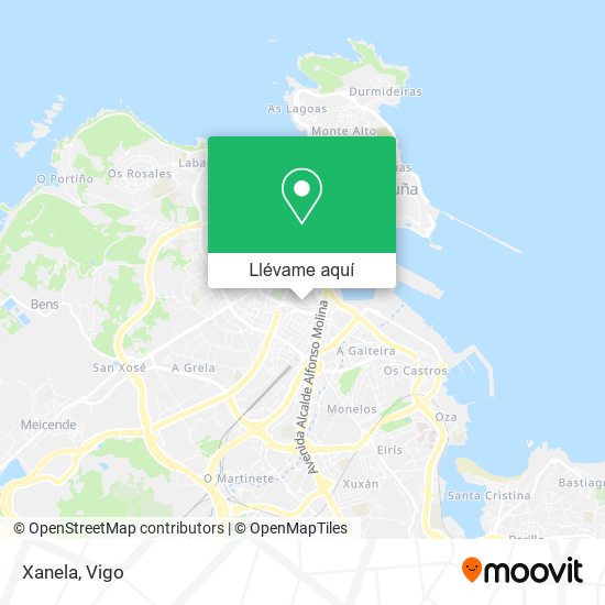 Mapa Xanela