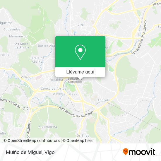 Mapa Muíño de Miguel