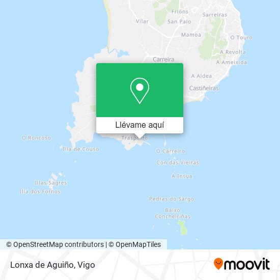 Mapa Lonxa de Aguiño