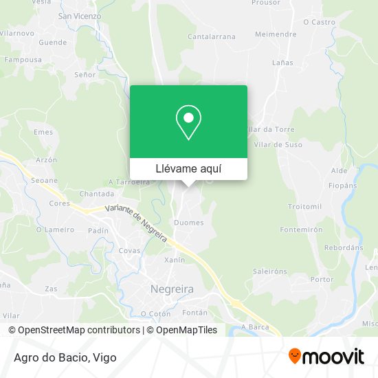 Mapa Agro do Bacio