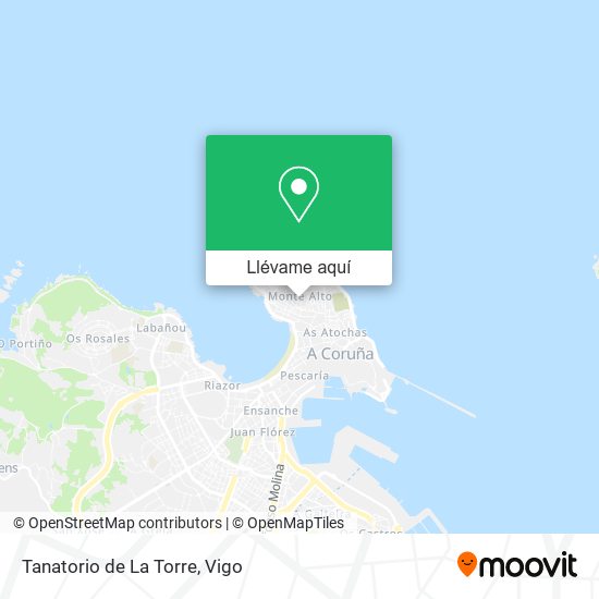 Mapa Tanatorio de La Torre