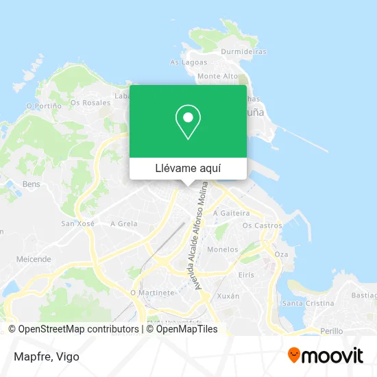 Mapa Mapfre