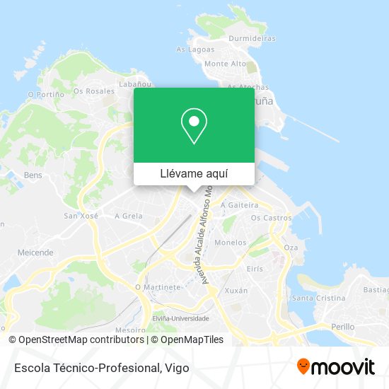 Mapa Escola Técnico-Profesional