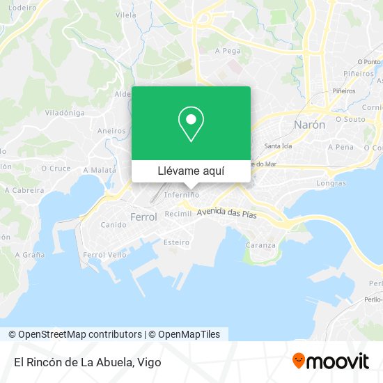 Mapa El Rincón de La Abuela