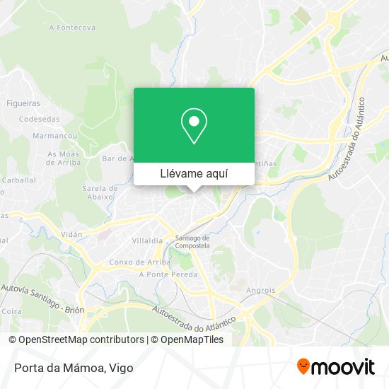 Mapa Porta da Mámoa