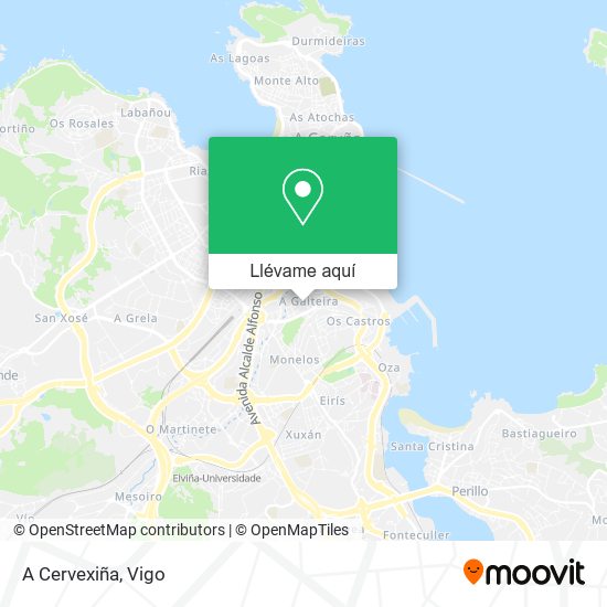 Mapa A Cervexiña