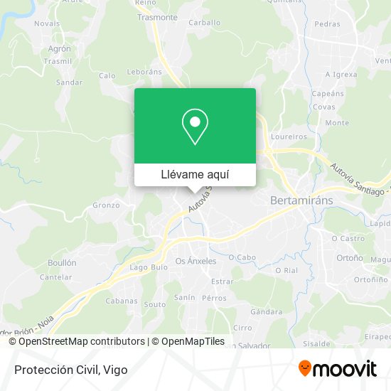 Mapa Protección Civil