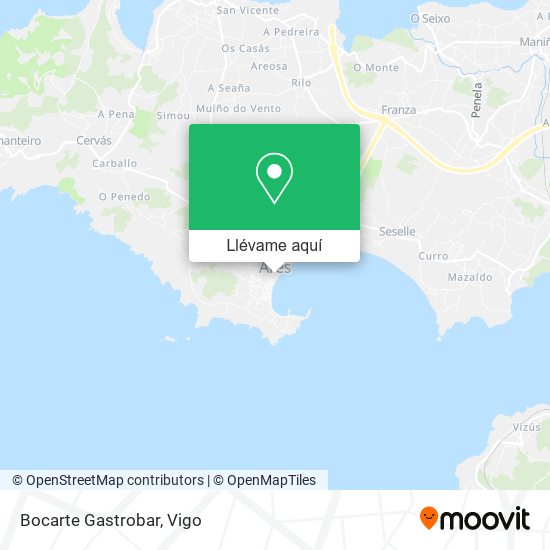 Mapa Bocarte Gastrobar