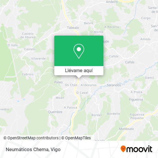 Mapa Neumáticos Chema