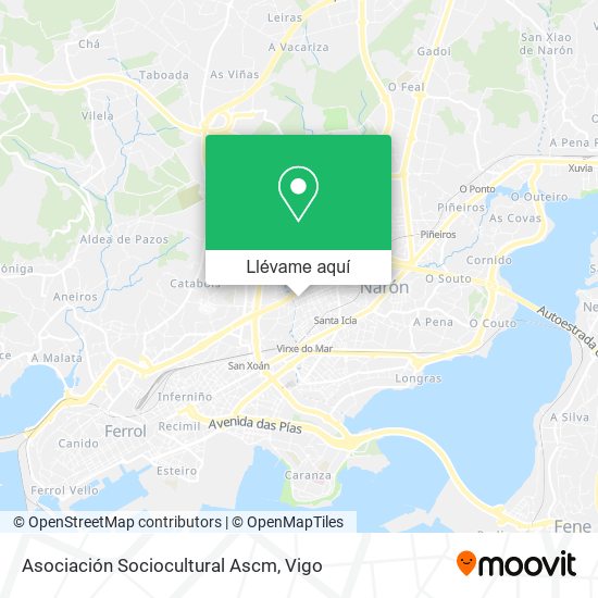 Mapa Asociación Sociocultural Ascm